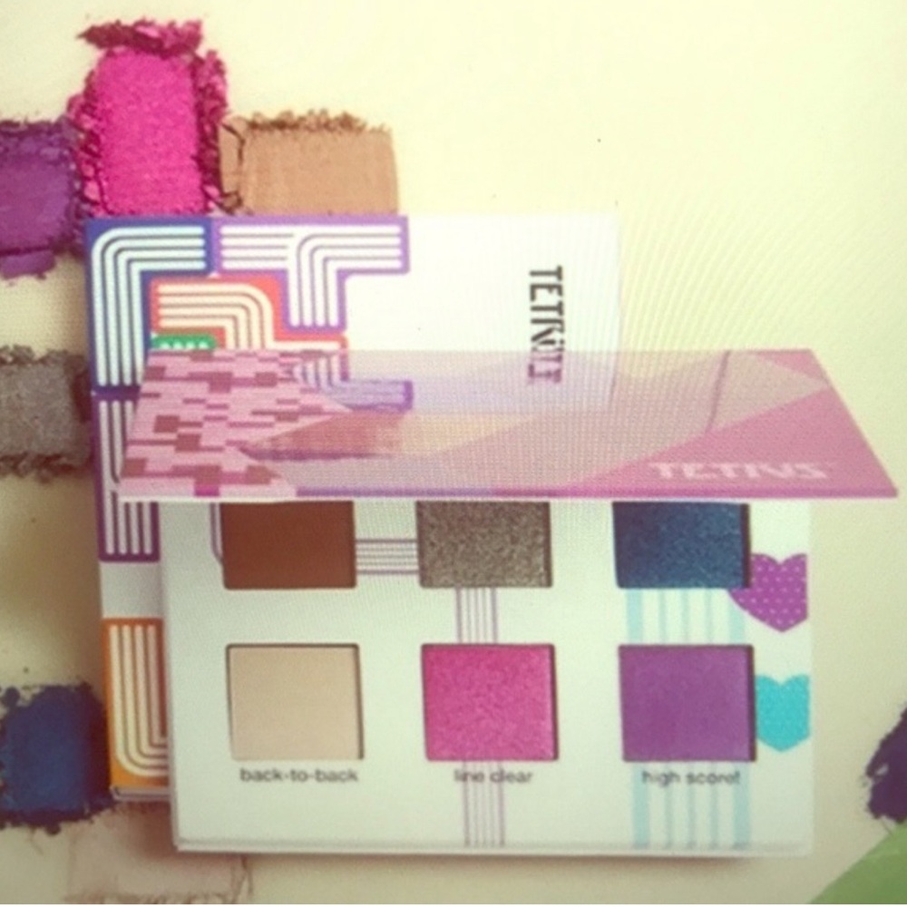 Tetris Eyeshadow Palette – Pink & Purple Shades